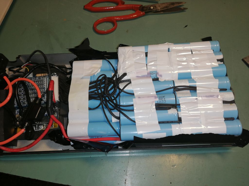 Tubing removed