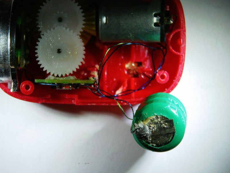 Crusty battery