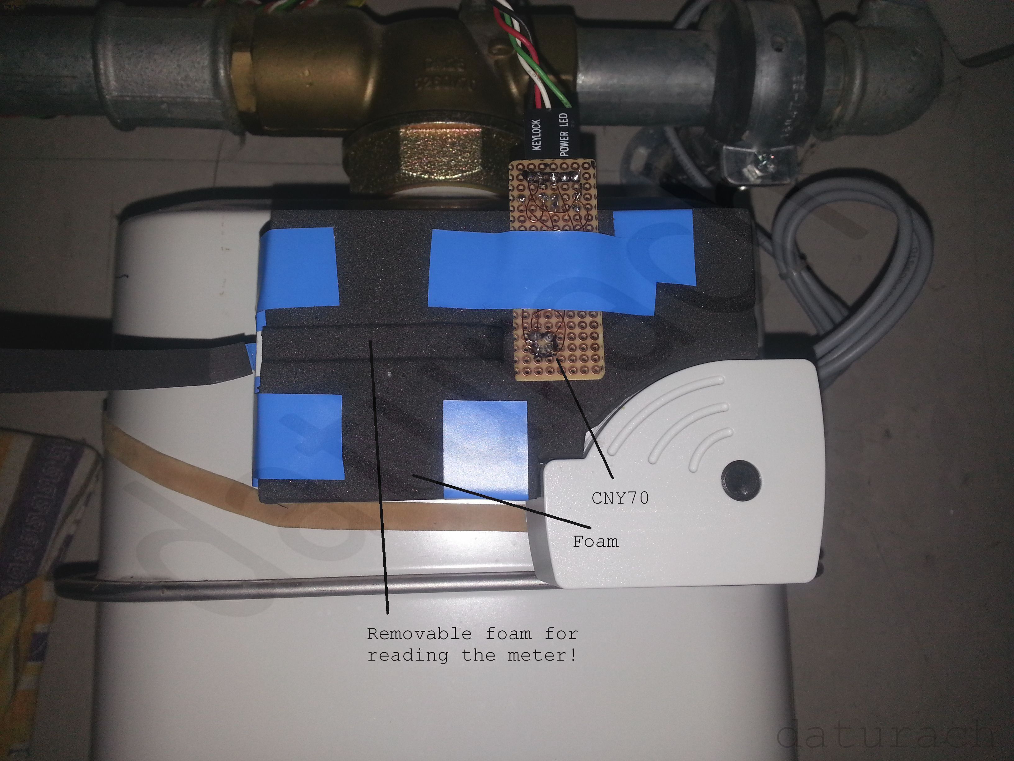 sensor fixation